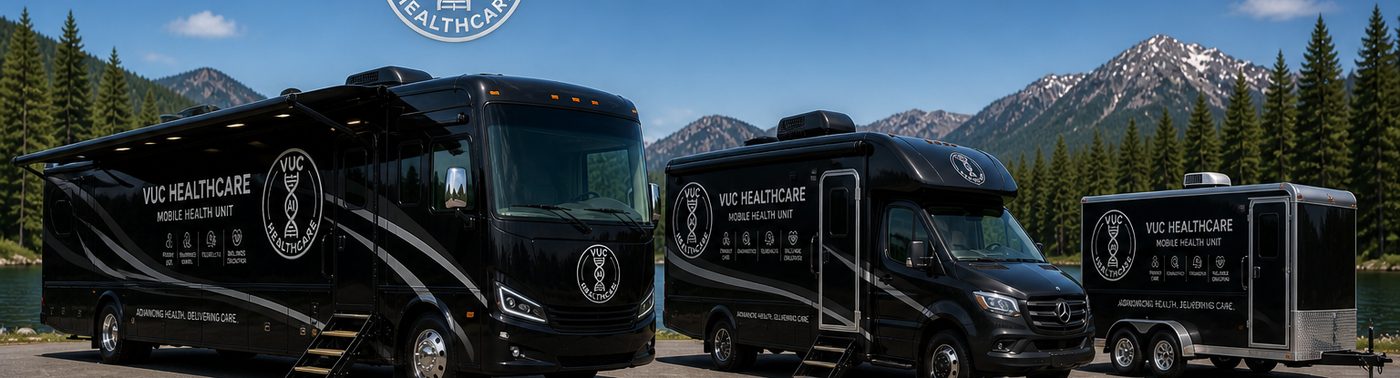 VUC Sprinter mobile health unit at a special event